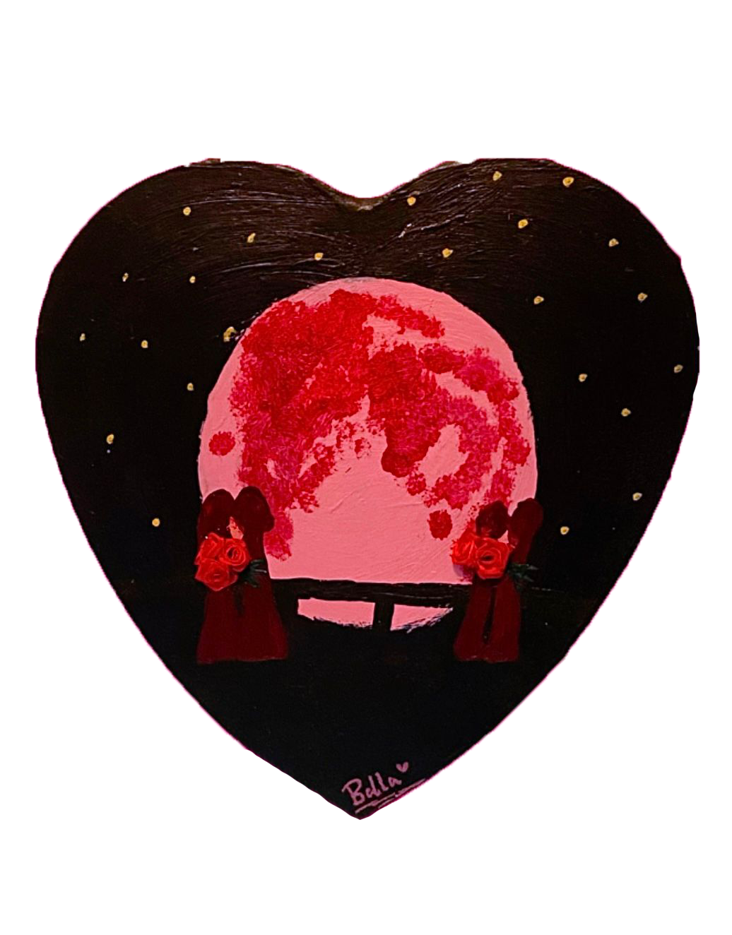 Two Couples in Moonlight