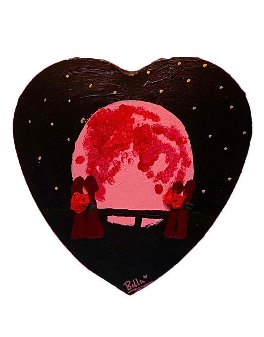 Two Couples in Moonlight
